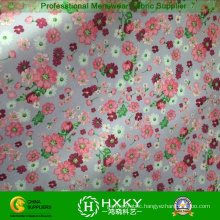 Flower Printing Fabric for Women Long Dress or Shirts